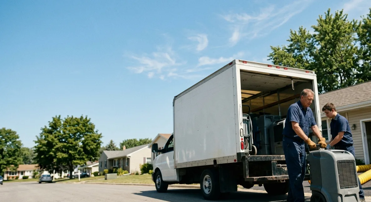 Water Damage Cleanup in Tamms, IL near me